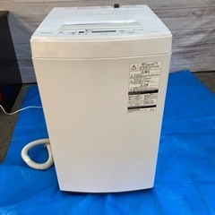 洗濯機　東芝　AW-45M5 4.5kg   2017年製