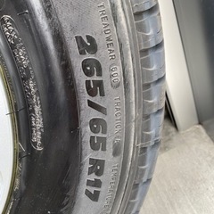 車のパーツ タイヤ、ホイール、ランクルプラドの画像