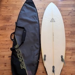 T-stick ショートボード 5’8 FCS2 DAKINEハ...