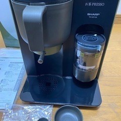 新品未使用品🍀2014年製シャープ ヘルシオ(HEALSIO) お茶プレッソ ブラック TE-GS10A-B(0524k)の画像