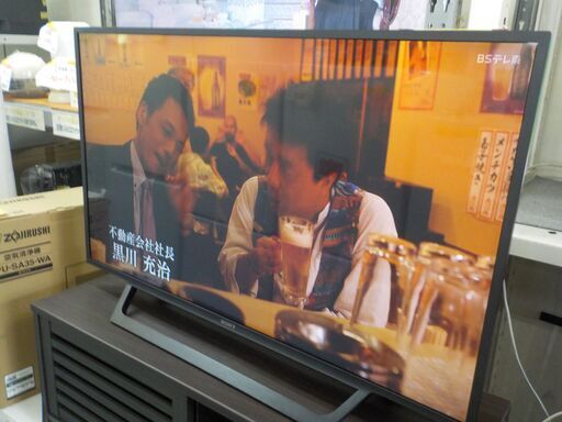 ID240735　43型ＴＶ　ソニー　2019年製　KJ-43W730E　※希少！B-CASカード