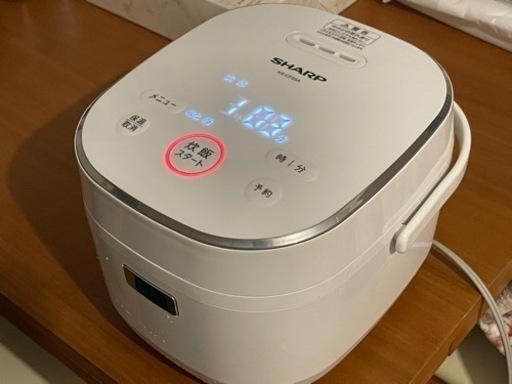 (お陰様で売りました) 2019年製 SHARP KS-CF05A 炊飯器