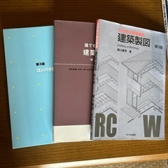 建築関連　参考書　教科書の画像
