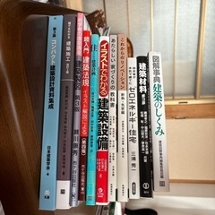 建築関連　参考書　教科書
