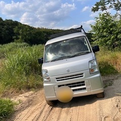 ☆スズキ エブリィバン DA64V リフトアップ 車中泊 ☆の画像