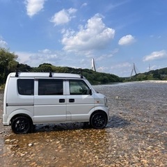 ☆スズキ エブリィバン DA64V リフトアップ 車中泊 ☆