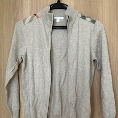 バーバリー　子供服　綿カーディガン　10Y(140cm)の画像