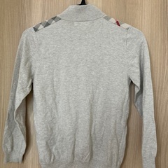 バーバリー　子供服　綿カーディガン　10Y(140cm)の画像