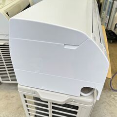 【動作保証あり】FUJITSU nocria 2024年 5.6kw 18畳用 200V 冷暖房ルームエアコン AS-V563N2W【管理KR485】の画像
