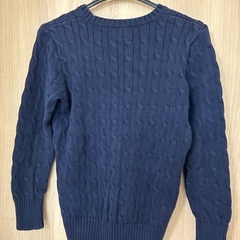 ポロラルフローレン　キッズ用　綿セーター　M(10-12) 150/76の画像