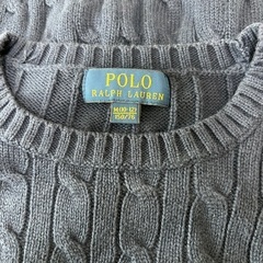 ポロラルフローレン　キッズ用　綿セーター　M(10-12) 150/76の画像