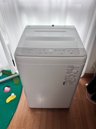 【極美品】Panasonic 洗濯機 6kg2021年製