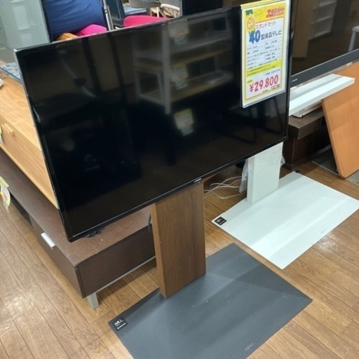 40型　液晶テレビ　スタンドセット（B6-110）