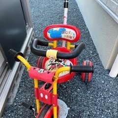 ミッキー　子ども　おもちゃ 三輪車