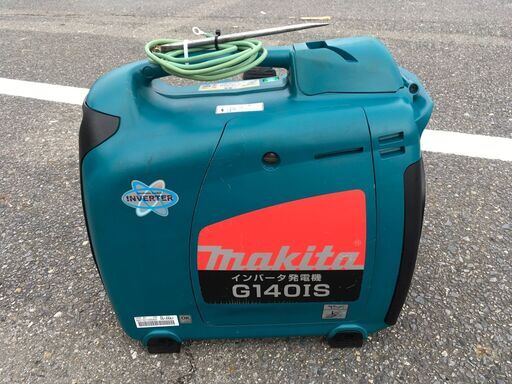 【エコツール岡崎インター店 】Makita/マキタ インバーター発電機 G140IS【愛知県/岡崎市/工具】【ITY381E4821S】