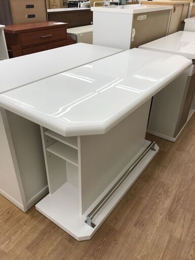 ★ジモティ割あり★ ニトリ キッチンカウンター H86×W135×D52 クリーニング済み KJ5398