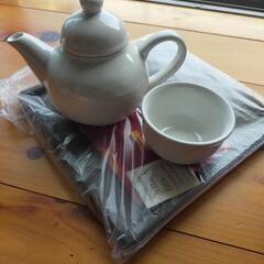未使用　くつろぎの茶器セットの画像