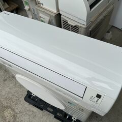 【動作保証あり】DAIKIN ダイキン 2017年 2.2kw 6畳用 冷暖房ルームエアコン AN22UES【管理KR486】の画像