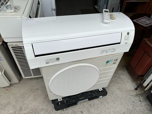 【動作保証あり】DAIKIN ダイキン 2017年 2.2kw 6畳用 冷暖房ルームエアコン AN22UES【管理KR486】