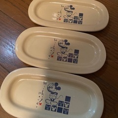 おしぼり用お皿3枚
