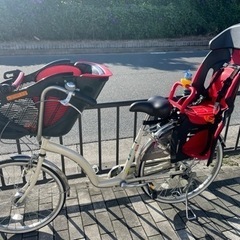 大阪府 門真市の子供乗せ自転車の中古が安い！激安で譲ります