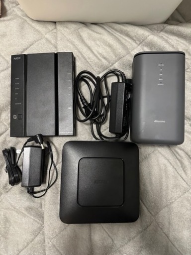 【受け渡し予定者決まりました】docomo 5G HR02+ルーターセット