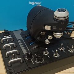 Logicool X56 HOTAS　ロジクール　フライトコント...