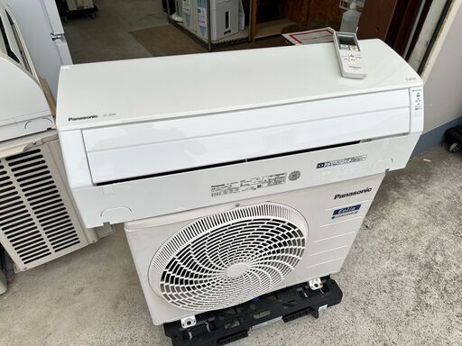 【動作保証あり】Panasonic Eolia 2019年 2.2kw 6畳用 冷暖房ルームエアコン CS-J229C【管理KR490】