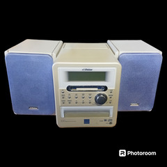 (中古)victor CD&MD コンポ