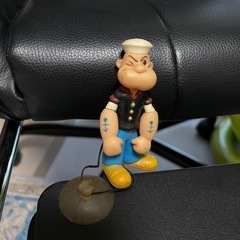 ソフビ　吸盤つき　ポパイ　自立もします！レア品の画像