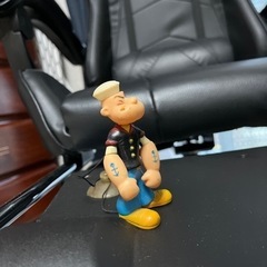 ソフビ　吸盤つき　ポパイ　自立もします！レア品の画像