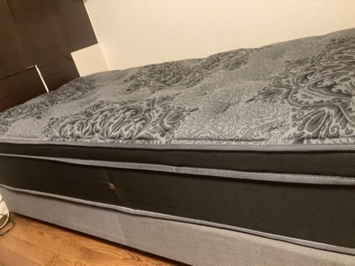 シーリー製　高級ベッド　シングルサイズ