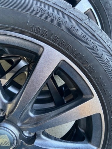タイヤホイールセット　165/55R14