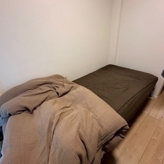 無印足つきマットレス一式の画像