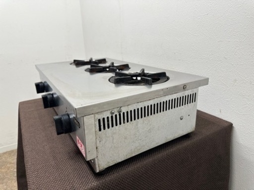 タニコー　tanico　業務用　ガスコンロ　３口ガステーブル　都市ガス　２０１９年製　厨房　飲食店　TGD-3