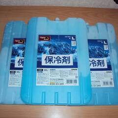 平型保冷剤Lサイズ3個セットアイリスオーヤマ【花巻市内手渡しのみ】