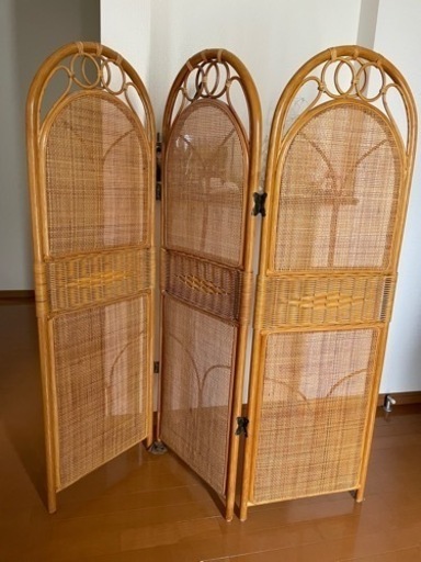 レトロなパーテーション　