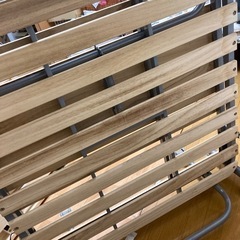 【譲り先決定】折り畳みすのこベッドの画像