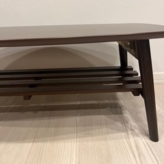 センターテーブル テーブル 机　折り畳み可の画像