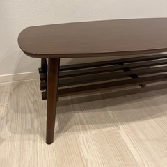 センターテーブル テーブル 机　折り畳み可の画像