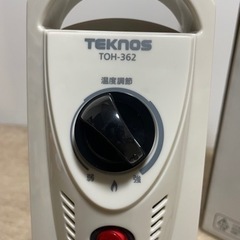 家電 季節、空調家電 オイルヒーターの画像
