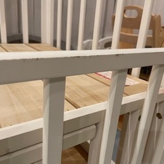 カトージ　ベビーベッド　の画像