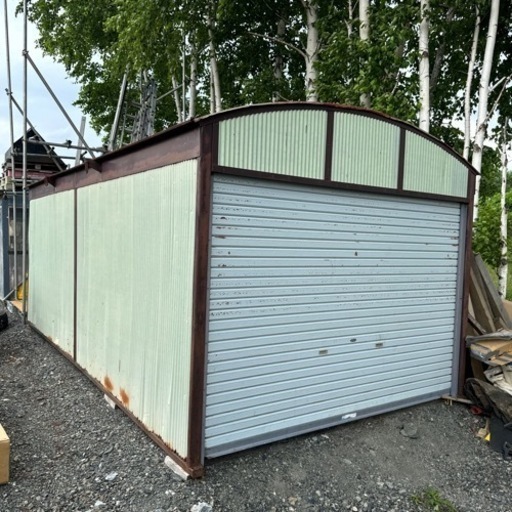 北海道 富良野 中古 車庫 倉庫 資材置場