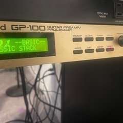【取引中】ラックタイプマルチエフェクトRoland GP-100の画像