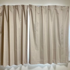 【取引中】遮光カーテン+レースカーテンの画像