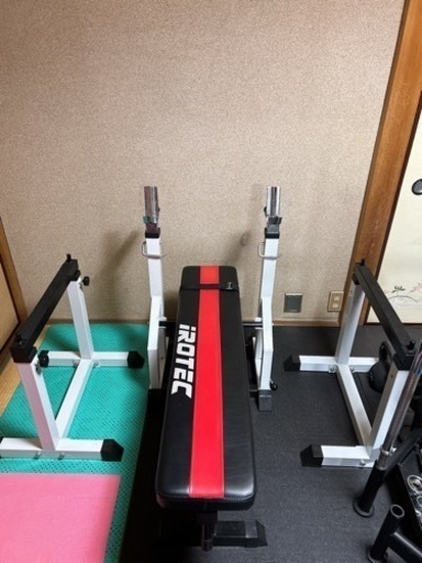 IROTEC ベンチプレス　筋トレセット