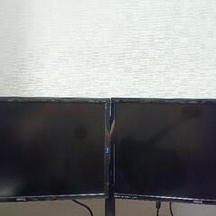24インチ PCモニター ディスプレイ 2枚 ( BENQ GL...