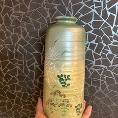 九谷陶月　花瓶