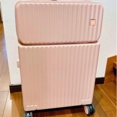 ★新品未使用★ キャリーケース スーツケース M 大容量 ピンク 軽量