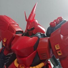 BANDAI MG 1/100 サザビー Ver.1.0 素組み...